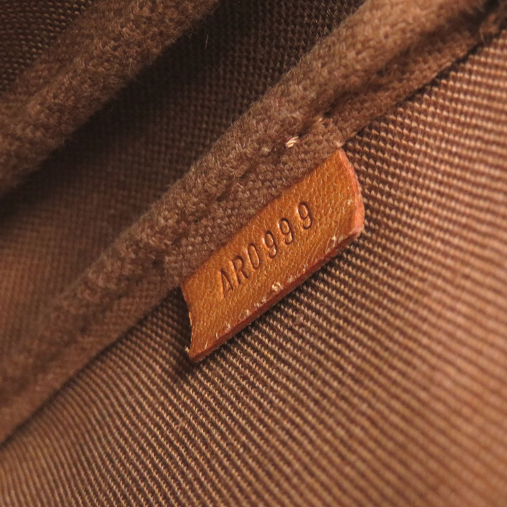 LOUIS VUITTON Authentic Brown Monogram Pochette Pouch - Picture 7 of 8